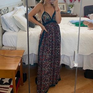 Floral maxi dress